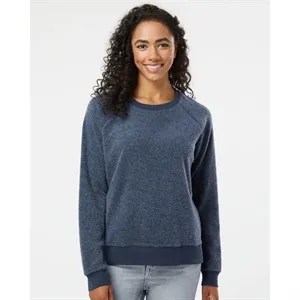 Boxercraft Women's Fleece Out Crewneck Pullover - K01