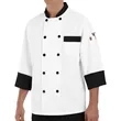 Chef Designs Garnish Chef Coat - KT74 | https://www.bestnamebadges.com