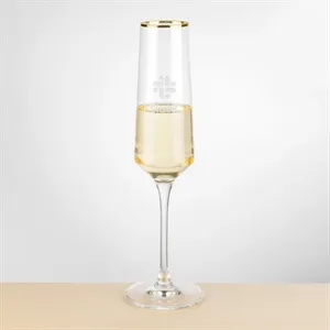 Tucson Gold Rim Flute - Deep Etch
