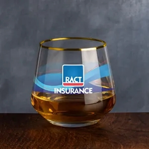 Tucson Gold Rim Whiskey Taster - VividPrint™