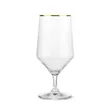 Tucson Gold Rim Beer Glass - VividPrint™ | https://www.bestnamebadges.com