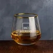 Tucson Gold Rim Whiskey Taster - Deep Etch | https://www.bestnamebadges.com