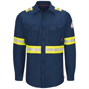 Bulwark Men's IQ Series® Endurance Enhanced-Vis Work Shir...