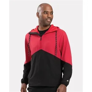Russell Athletic Unisex Legend Hooded Quarter-Zip Pullove...