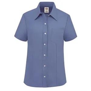 Dickies Women's Short Sleeve Stretch Oxford Shirt - S254