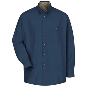 Red Kap Men's Cotton Contrast Dress Shirt - SC74