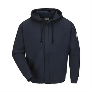 Bulwark Men's Zip-Front Hooded Sweatshirt - SEH4
