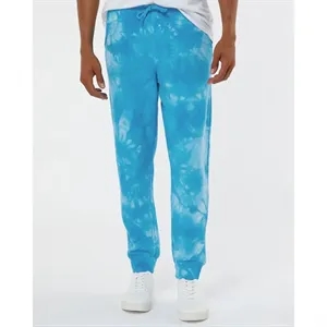 Independent Trading Co. Unisex Tie-Dyed Fleece Sweatpants...