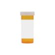 Pill Bottle (Small) | https://www.bestnamebadges.com