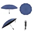 46" Arc Auto Open Folding Umbrella W/ LED Flashlight | https://www.bestnamebadges.com