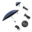 46" Arc Auto Open Folding Umbrella W/ LED Flashlight | https://www.bestnamebadges.com