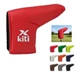 Leather Golf Club Cover Blade Putter | https://www.bestnamebadges.com