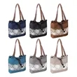 Drawstring Canvas Bucket Shoulder Bag W/ Magnetic Snap | https://www.bestnamebadges.com