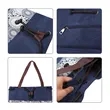 Drawstring Canvas Bucket Shoulder Bag W/ Magnetic Snap | https://www.bestnamebadges.com