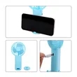Plastic Mini Rechargeable Handheld Fan With Stand | https://www.bestnamebadges.com