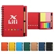 Mini Kraft Spiral Notebook W/ Sticky Notes & Pen | https://www.bestnamebadges.com
