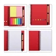 Mini Kraft Spiral Notebook W/ Sticky Notes & Pen | https://www.bestnamebadges.com