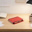 Mini Kraft Spiral Notebook W/ Sticky Notes & Pen | https://www.bestnamebadges.com