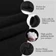 Football Hand Warmer Pouch | https://www.bestnamebadges.com