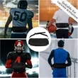 Football Hand Warmer Pouch | https://www.bestnamebadges.com