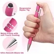 Soft-Touch Aluminum Pen | https://www.bestnamebadges.com