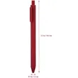 Retractable Soft Touch Gel Pen | https://www.bestnamebadges.com