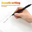 Retractable Soft Touch Gel Pen | https://www.bestnamebadges.com