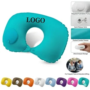 Inflatable Travel Neck Support Pillow