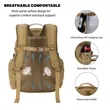 25L Water-Resistant Tactical Backpack For Travel | https://www.bestnamebadges.com