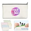 Canvas Zipper Pouch | https://www.bestnamebadges.com