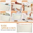 Canvas Zipper Pouch | https://www.bestnamebadges.com