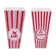 Reusable Plastic Popcorn Bucket For Movie Night | https://www.bestnamebadges.com