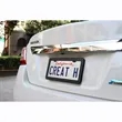 Personalized License Plate Frames | https://www.bestnamebadges.com