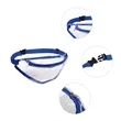 Stadium Approved Clear Fanny Pack W/ Zipper | https://www.bestnamebadges.com