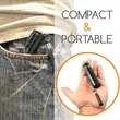 Mini UV Flashlight Aluminum Portable Detection Light | https://www.bestnamebadges.com