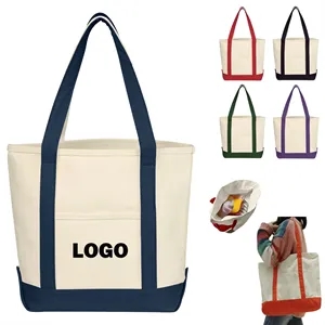Canvas Tote Bag with Handles