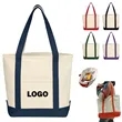 Canvas Tote Bag with Handles | https://www.bestnamebadges.com