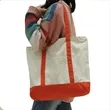 Canvas Tote Bag with Handles | https://www.bestnamebadges.com