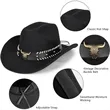 Classic Felt Western Cowboy Hats | https://www.bestnamebadges.com