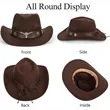 Classic Felt Western Cowboy Hats | https://www.bestnamebadges.com