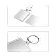 2"x1.6" Custom Full Color Acrylic Photo Frame Keychain | https://www.bestnamebadges.com