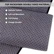 Microfiber Fabric Clip Golf Towels | https://www.bestnamebadges.com