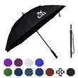 71" Arc Auto Open Windproof Stick Golf Umbrella | https://www.bestnamebadges.com