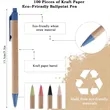 Wheat Straw Ballpoint Pen | https://www.bestnamebadges.com