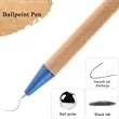 Wheat Straw Ballpoint Pen | https://www.bestnamebadges.com