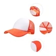 5 Panel Two Tone Mesh Back Trucker Cap | https://www.bestnamebadges.com