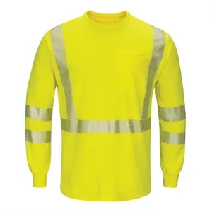 Bulwark Men's Tall Hi-Visibility Lightweight Long Sleeve ...