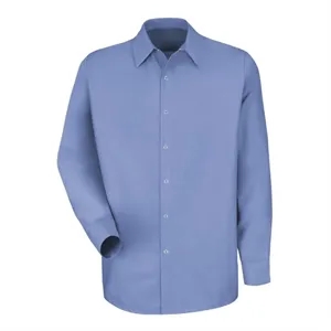 Red Kap Men's Specialized Pocketless Long Sleeve Work Shi...