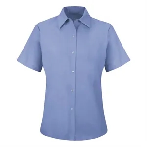 Red Kap Women's Short Sleeve Specialized Pocketless Work ...