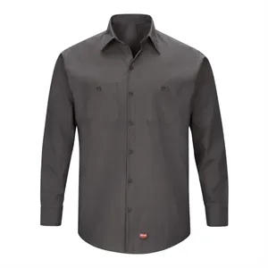 Red Kap Men's Tall Mimix™ Long Sleeve Work Shirt - SX10T
